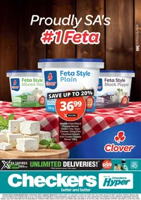 Checkers Eastern Cape : Clover Feta Promotion (21 May - 08 June 2025)