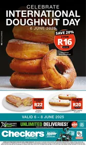 Checkers Eastern Cape : Celebrate International Doughnut Day (06 June - 08 June 2025)