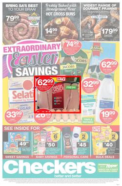 Checkers Eastern Cape : Easter Specials (08 Apr - 22 Apr 2019), page 1
