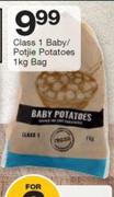 Class 1 Baby/Potjie Potatoes Bag-1Kg