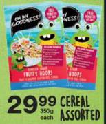 Cereal Assorted-350g Each