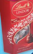 Lindt Lindor Chocolate Cornets Assorted-200g Each