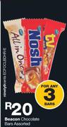 Beacon Chocolate Bars Assorted-For 3