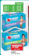 Lovies Pull Up Pants-Per Pack