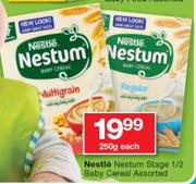 Nestle Nestum Stage 1/2 Baby Cereal Assorted-250g Each