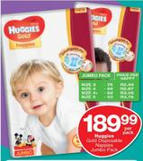 Huggies Gold Disposable Nappies Jumbo Pack-Per Pack