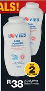 Lovies baby Powder-For 2 Bottles