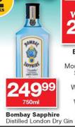 Bombay Sapphire Distilled London Dry Gin-750ml