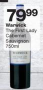 Warwick The First Lady Cabernet Sauvignon-750ml