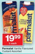Parmalat Vanilla Flavoured Custard Assorted-1L Each