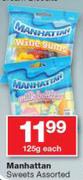 Manhattan Sweets Assorted-125g EAch