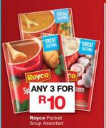 Royco Packet Soup Assorted- For 3