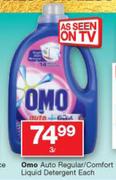 Omo Auto Regular/ Comfort Liquid Detergent-3Ltr Each