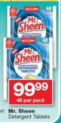 Mr. Sheen Detergent Tablets-48 Per Pack