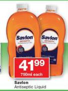Savlon Antiseptic Liquid-750ml Each