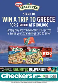Checkers Eastern Cape : Ital Pizza Promotion (15 July - 11 August 2024)