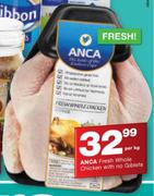 Anca Fresh Whole Chicken With No Giblets-Per kg