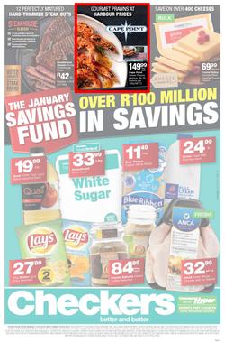 Checkers Eastern Cape : January Savings Specials  (21 Jan - 03 Feb 2019), page 1