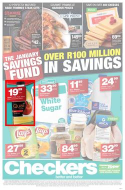 Checkers Eastern Cape : January Savings Specials  (21 Jan - 03 Feb 2019), page 1