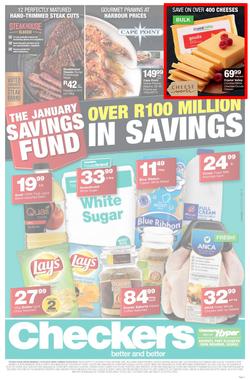 Checkers Eastern Cape : January Savings Specials  (21 Jan - 03 Feb 2019), page 1