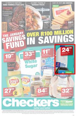 Checkers Eastern Cape : January Savings Specials  (21 Jan - 03 Feb 2019), page 1