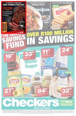 Checkers Eastern Cape : January Savings Specials  (21 Jan - 03 Feb 2019), page 1