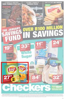 Checkers Eastern Cape : January Savings Specials  (21 Jan - 03 Feb 2019), page 1