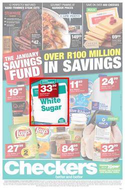 Checkers Eastern Cape : January Savings Specials  (21 Jan - 03 Feb 2019), page 1
