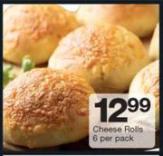 Cheese Rolls-6 Per Pack