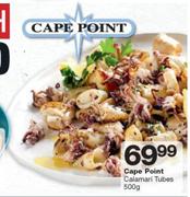 Cape Point Calamari Tubes-500g Each