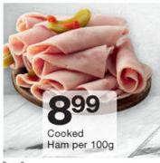 Cooked Ham-Per 100g