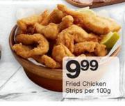 Fried Chicken Strips-Per 100g