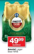 Amstel Lager Beer NRB-6x330ml