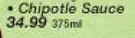 Chipotle Sauce Reduced Sugar-375ml
