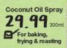 Coconut Oil Spray For Baking, Frying & Roasting-300ml