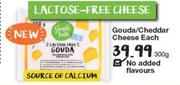 Gouda/ Cheddar Cheese-300g Each