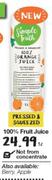 Pressed & Squeezed 100% Fruit Juice-1Ltr