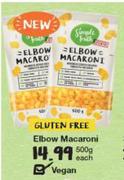 Gluten Free Elbow Macroni-500g Each