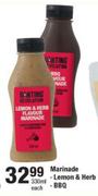 Marinade Lemon & Herb BBQ-330ml Each
