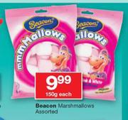 Beacon Marshmallows-150g Each