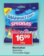 Manhattan Speckles Chocolate Eggs-125g