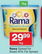 Rama Spread For Bread 40% Fat Spread-1Kg