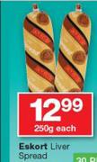 Eskort Liver Spread-250g Each