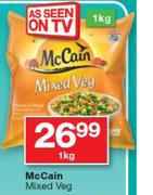 McCain Mixed Veg-1Kg