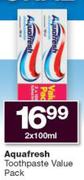 Aquafresh Toothpaste Value Pack-2 x 100ml