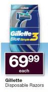 Gillette Disposable Razors-Each