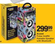 Xceed Pulse Graffiti Karaoke Speaker With Bluetooth-Each