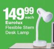 Eurolux Flexible Stem Desk Lamp-Each