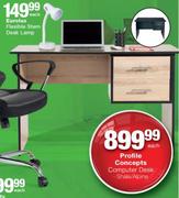 Profile Concepts Computer Desk Shale/Alpine-Each