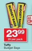 Tuffy Budget Bags-20 Per Pack